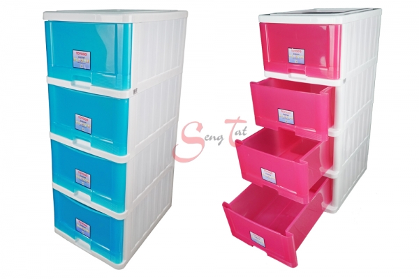4 Tiers Storage Cabinet (Code: 707-4)