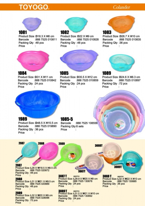 Colander with handle