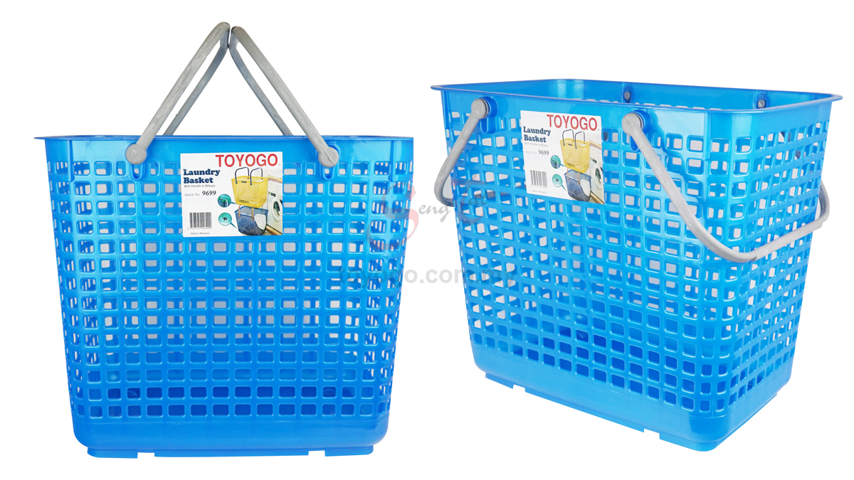 Rolling Laundry Basket (Code: 9699)