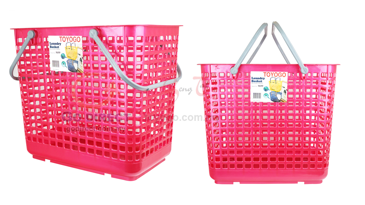 Rolling Laundry Basket (Code: 9699)
