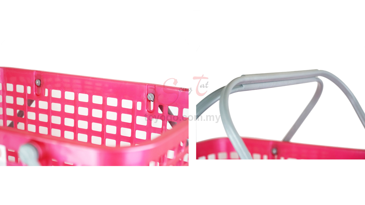 Rolling Laundry Basket (Code: 9699)