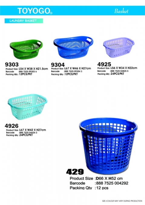 Plastic basket