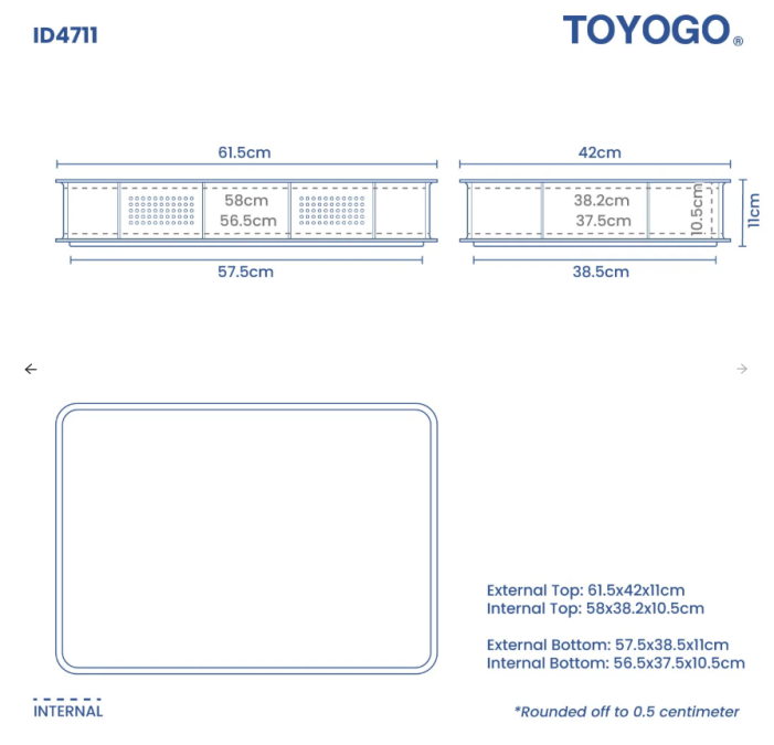 Food Tray, Code: 4711