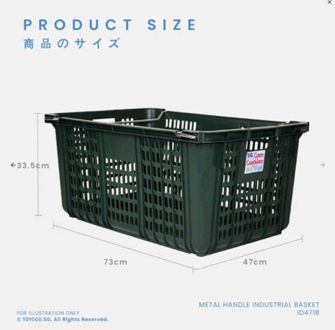 Vegetable and Fruit Crate, Code: ID4718