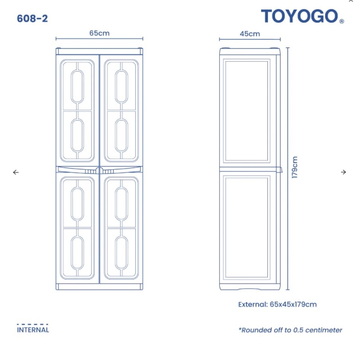 DIY Tall Storage Cabinet (Code: 608-2)