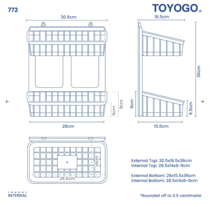 Hanging Rack, Code: 772