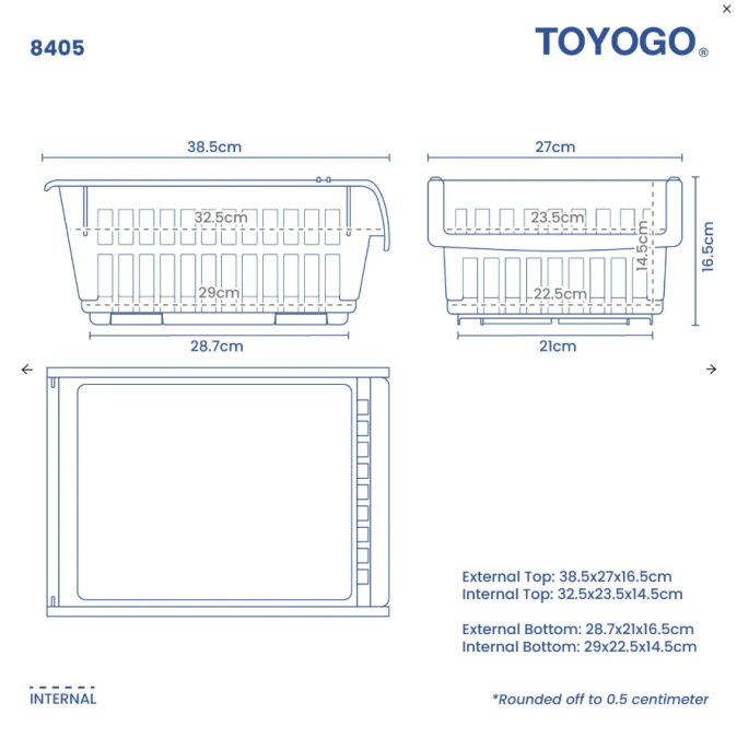 Stackable Open Pull Basket (84 series)