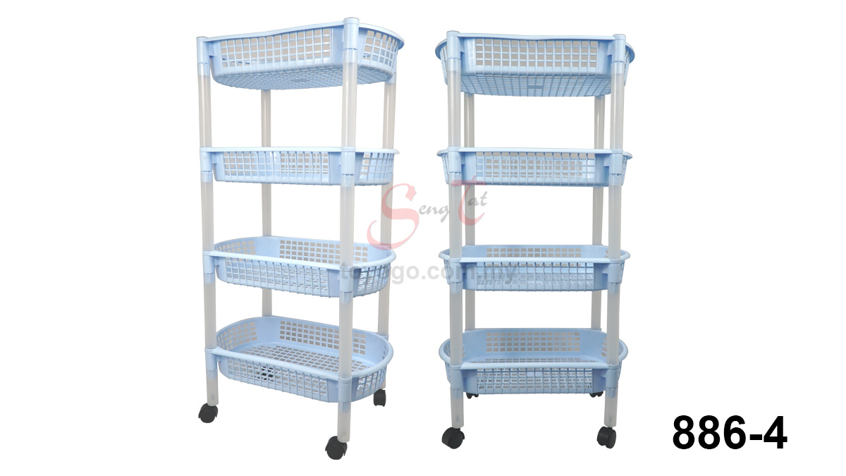 4 Tier Placer Trolley, Code: 886-4