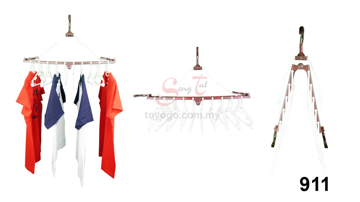 10-in-1 Clothes Hanger (Code: 911)
