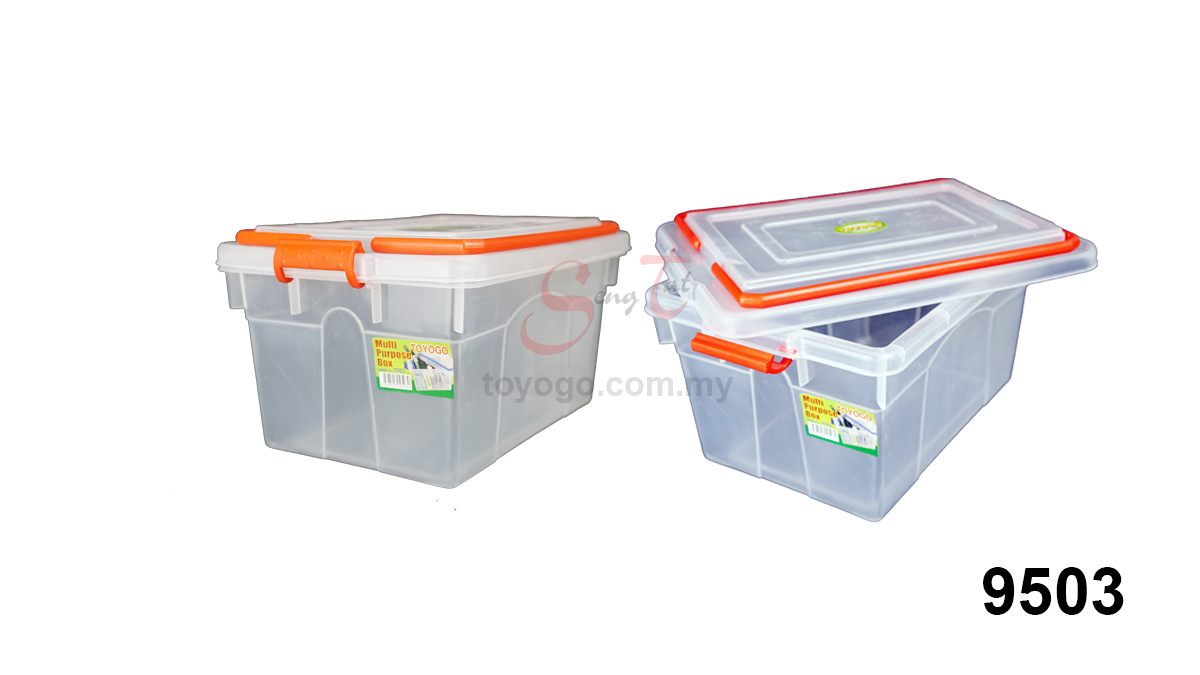 2.8L-29L Storage Box with Handle (Code: 9502 9503 9504 9505 9506 9507)
