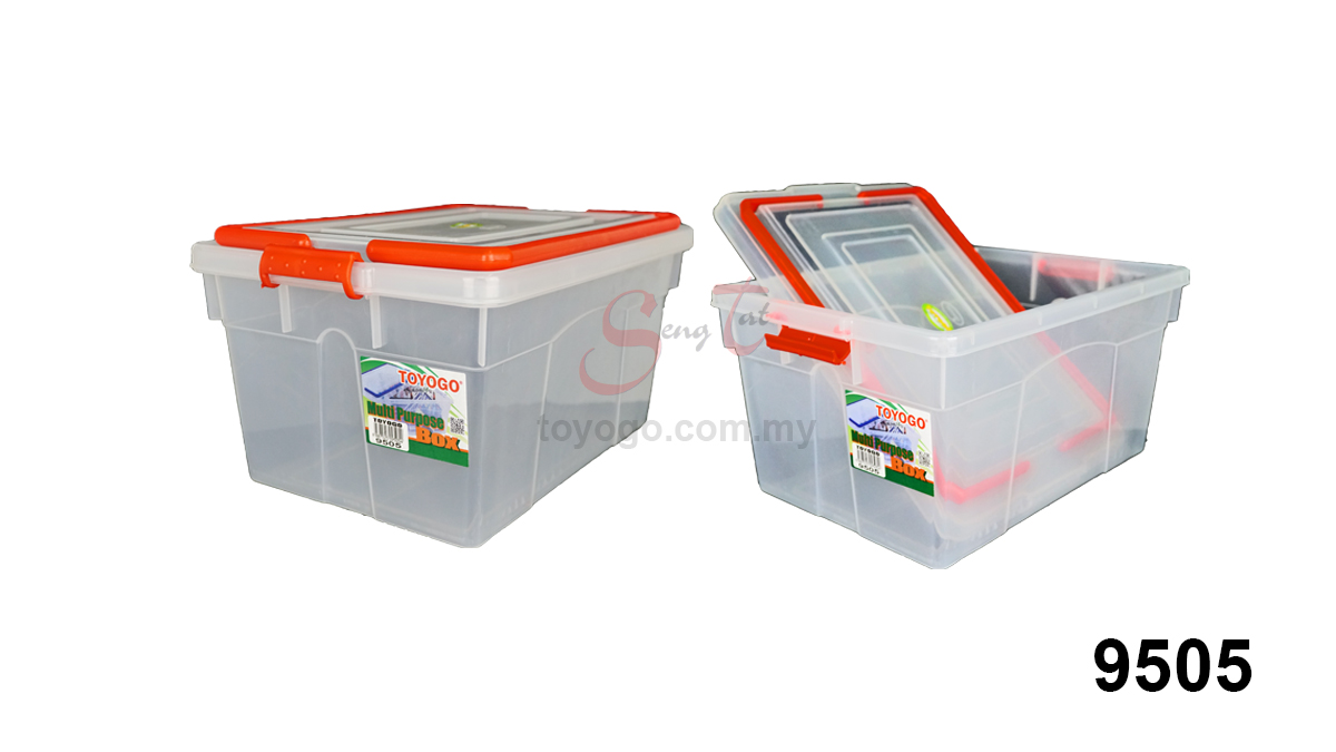 2.8L-29L Storage Box with Handle (Code: 9502 9503 9504 9505 9506 9507)