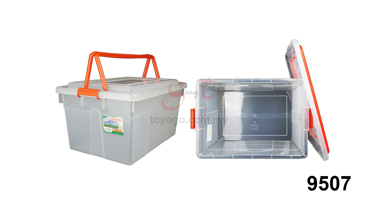 2.8L-29L Storage Box with Handle (Code: 9502 9503 9504 9505 9506 9507)