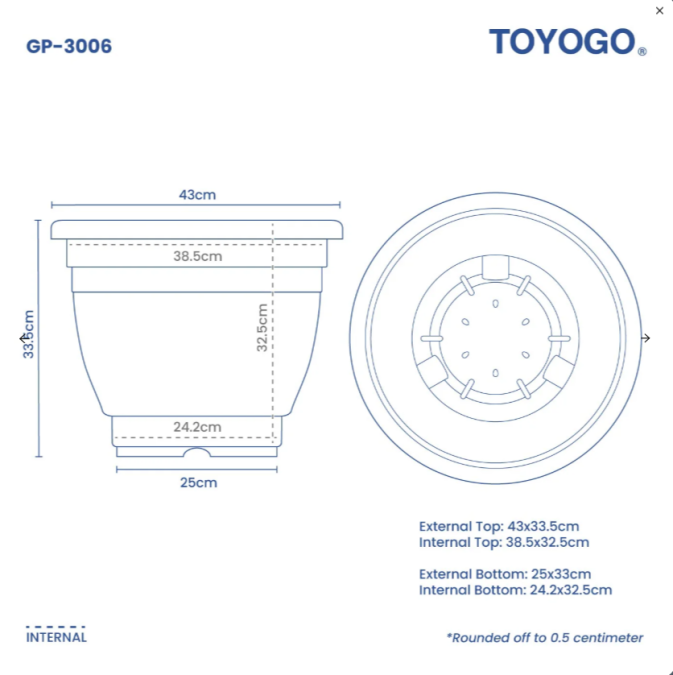 Big Garden Pot (30 Series)