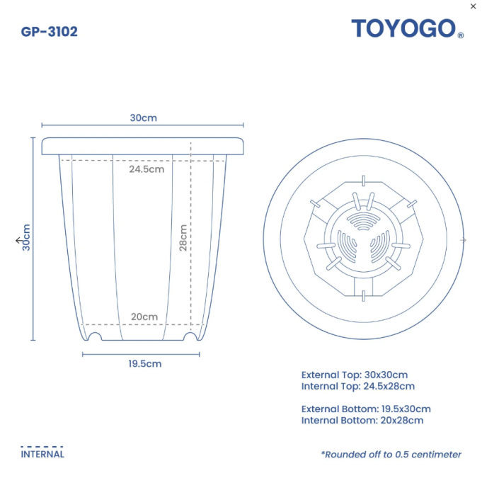 Round Garden Pot (31 Series) Round Garden Pot (31 Series)