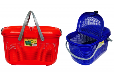 Carrier Basket with Cover (Code: 9608)