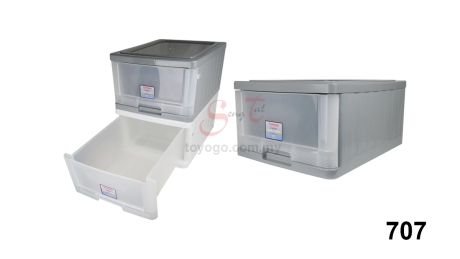 25 Litres Single Tier Storage Drawer (Code: 707)