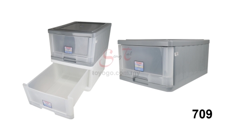 36L Single Tier Storage Drawer (Code: 709)