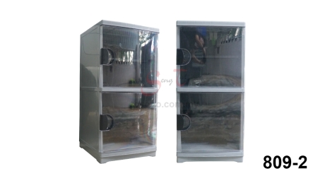 2T/3T/4T Storage Cabinet with Transparent Doors (Code: 809-2 809-3 809-4)